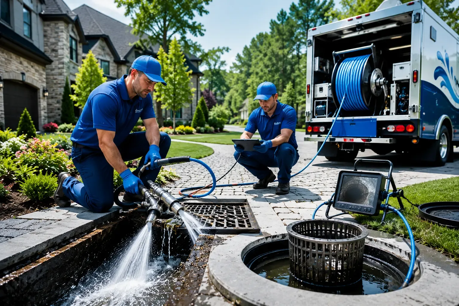 Local outdoor drain cleaning professionals in East Northport, NY