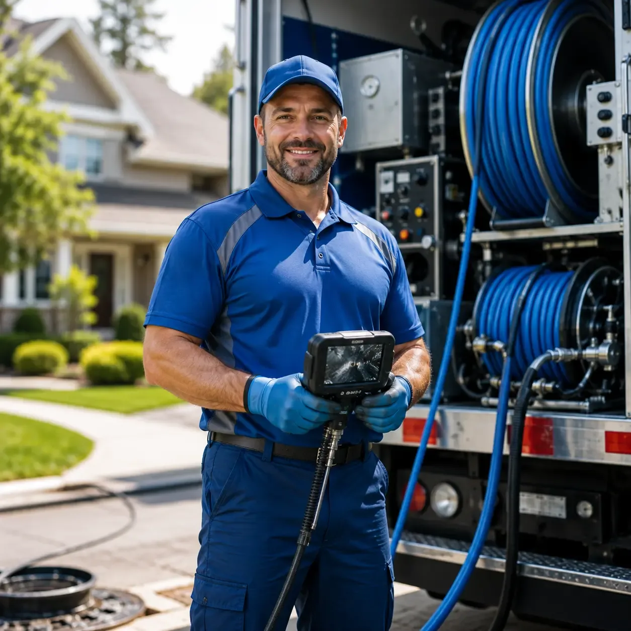 Local outdoor drain cleaning specialists in East Northport, NY